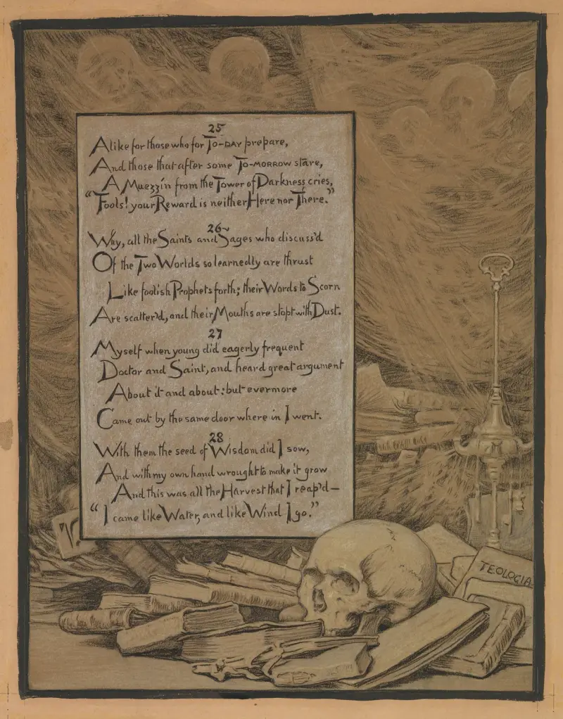 Teologie, 1883, Elihu Vedder