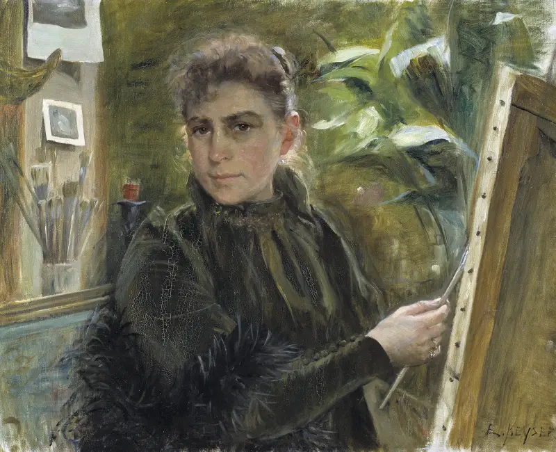 Self-Portrait av Elisabeth Keyser