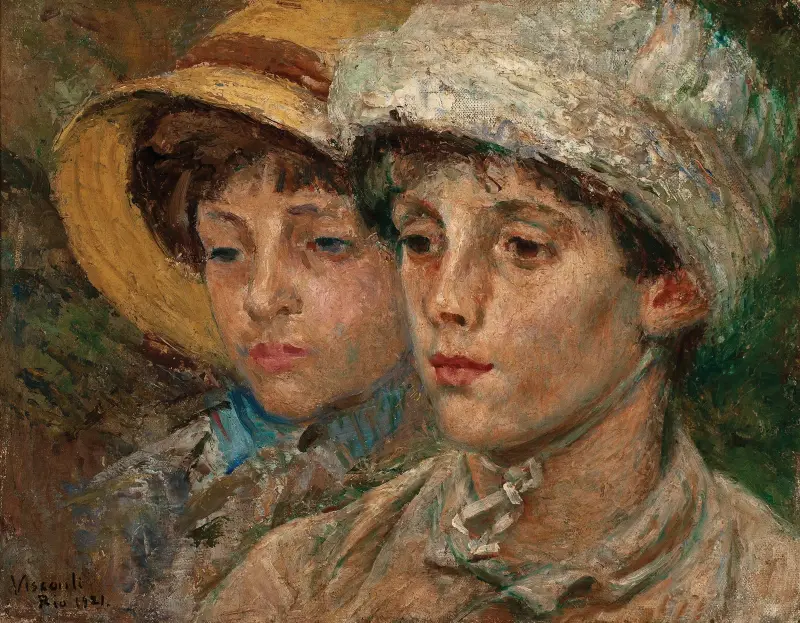 Unzertrennliche Freunde von Eliseu Visconti