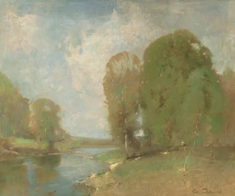 Luční potok, Emil Carlsen
