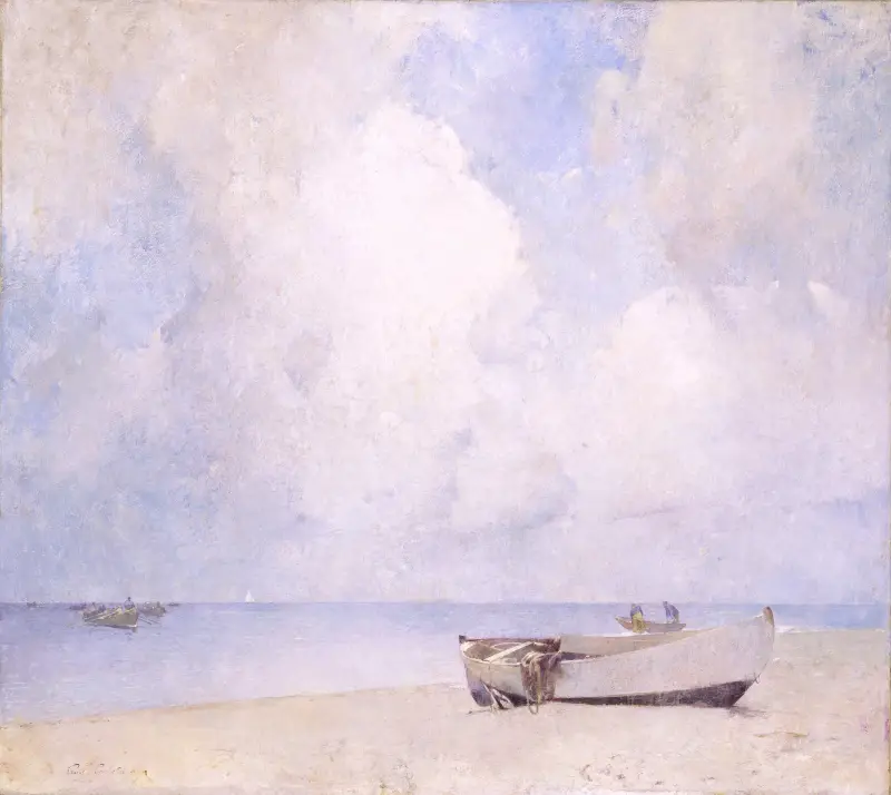 Południowa plaża, Emil Carlsen