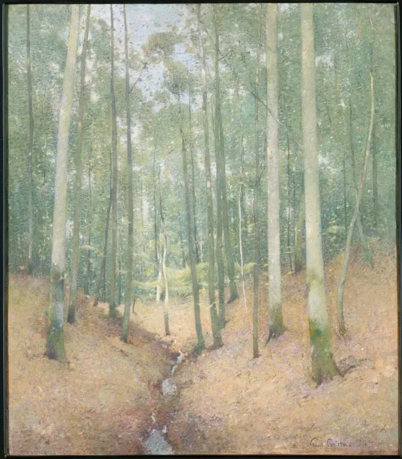 Lesní interiér, Emil Carlsen