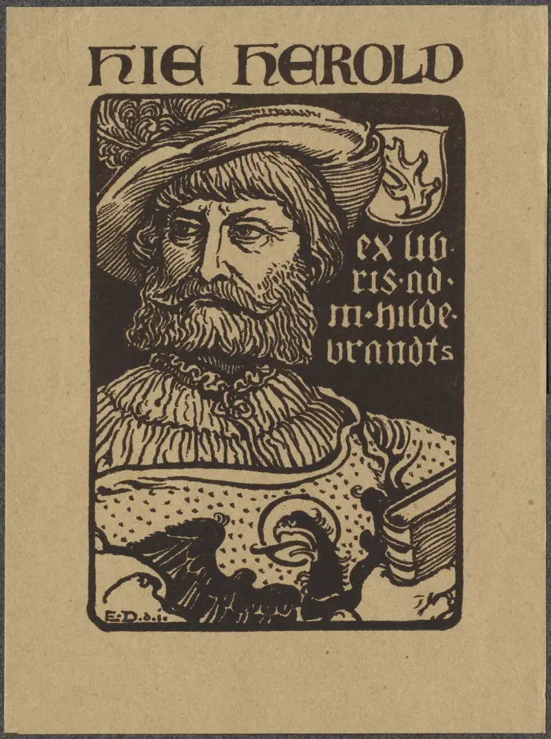 Adolf Matthias Hildebrandt av Emil Doepler