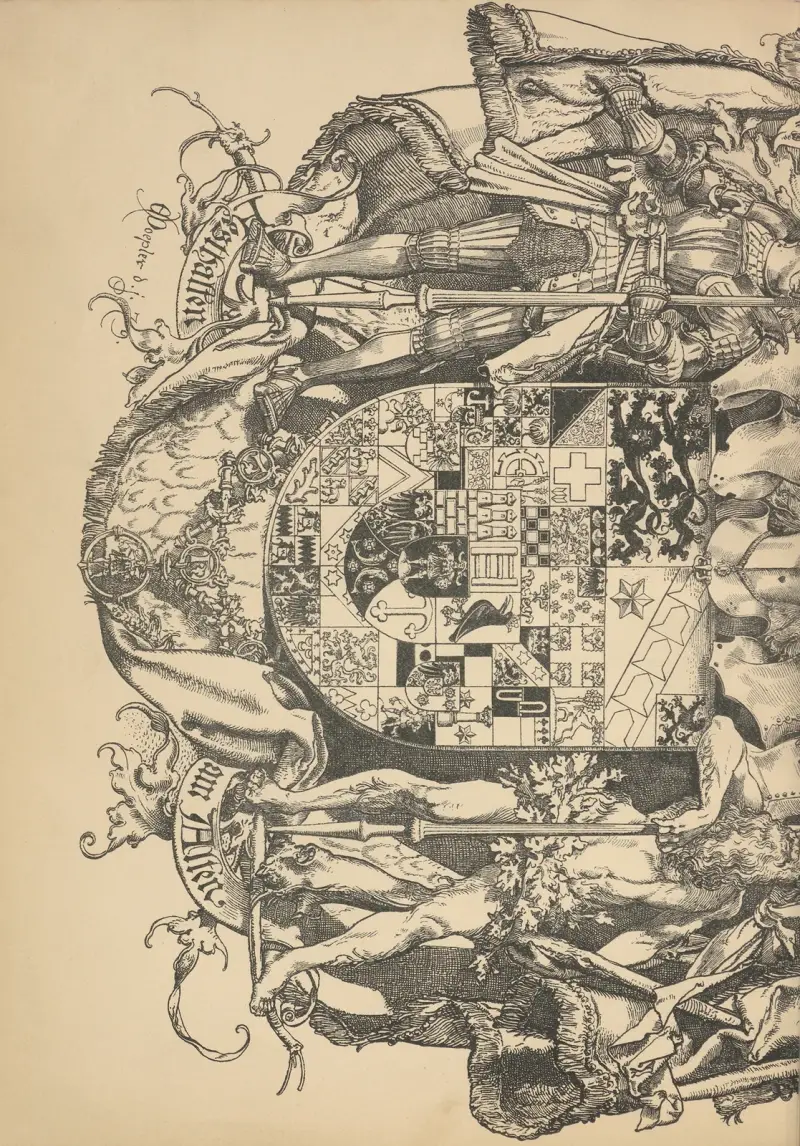 Heraldischer Handbuch fur Freunde der Wappenkunst Pl.33 av Emil Doepler