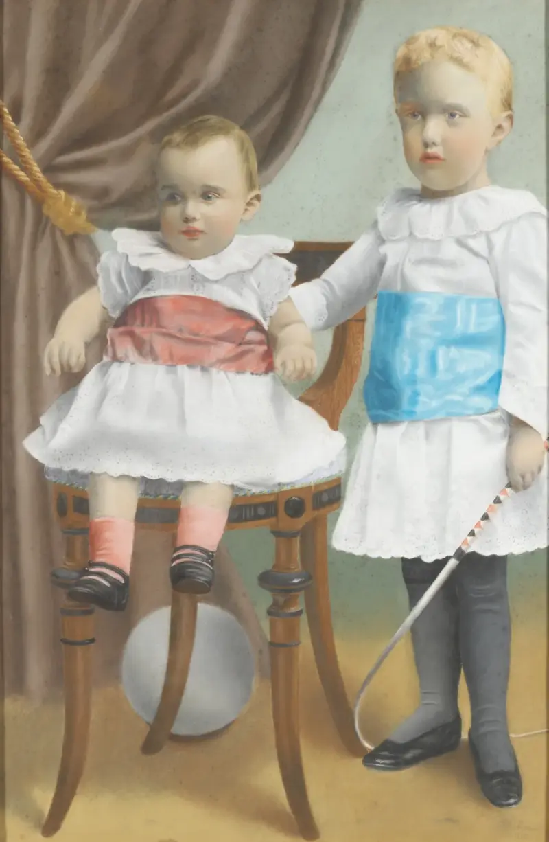 Fritz and Hans von Rosen av Emil Österman