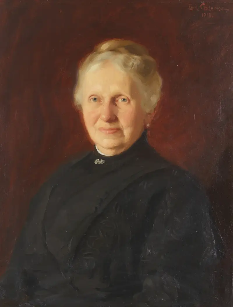 Portrait of Amalia Styffe av Emil Österman