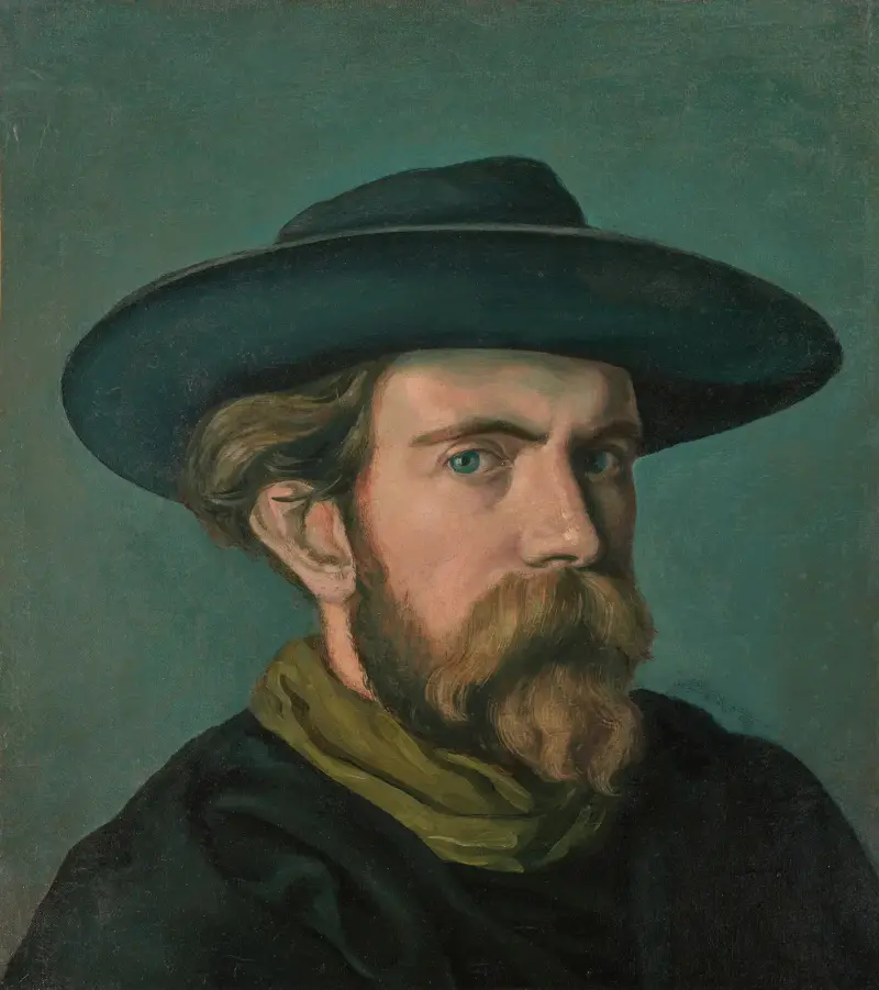 Självporträtt av Emile Bernard