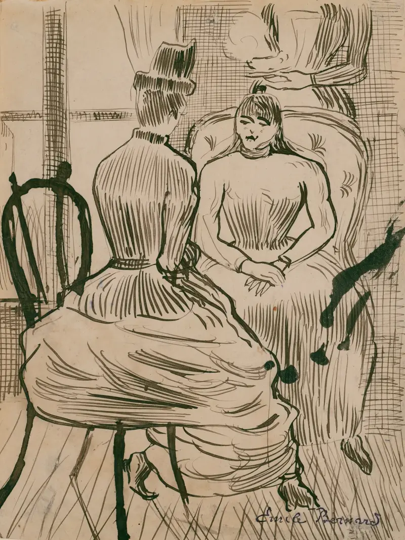 Samtalet av Emile Bernard