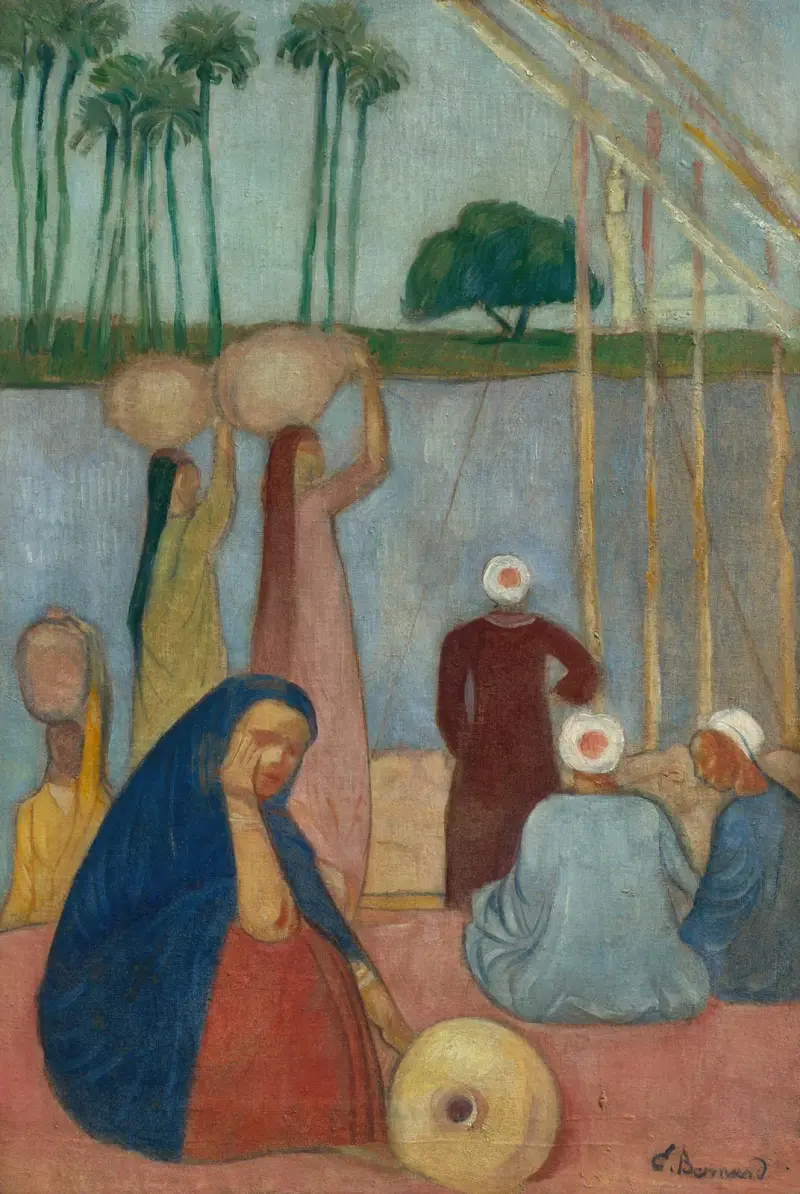 Nilens stränder av Emile Bernard