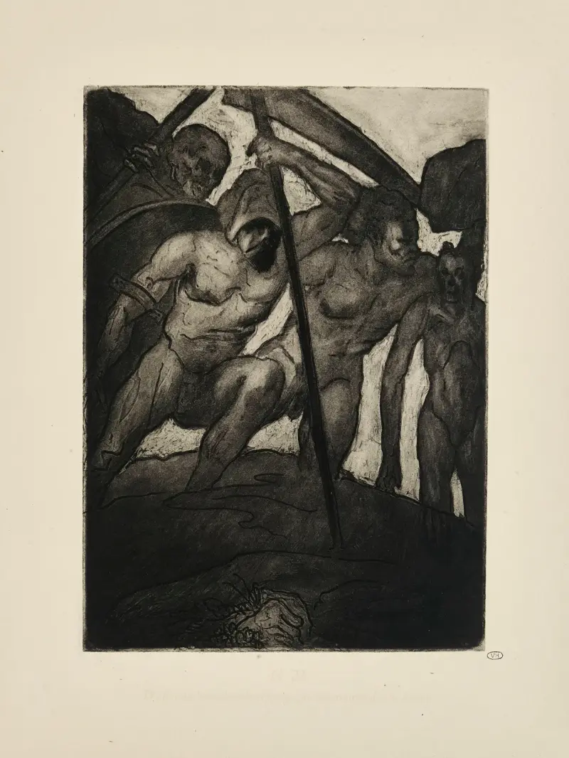 N° 23 – D’affreux brouillards vivants qui devenaient des hommes av Emile Bernard
