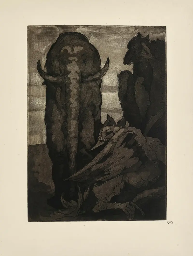 Nr. 7 – Eine schreckliche Welt voll wunderbarer Wesen von Emile Bernard