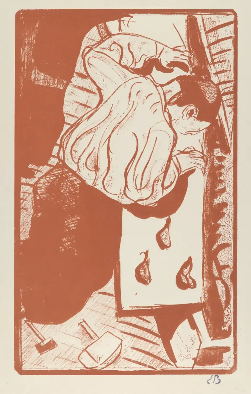 Den gode snickaren eller ödet av Emile Bernard