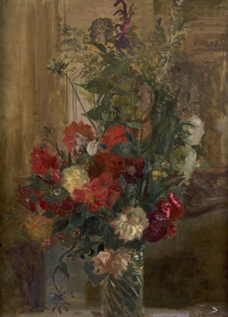 Blomsterbukett av Jacques-Émile Blanche