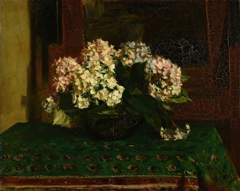 Hortensie (silné horko), Jacques-Émile Blanche
