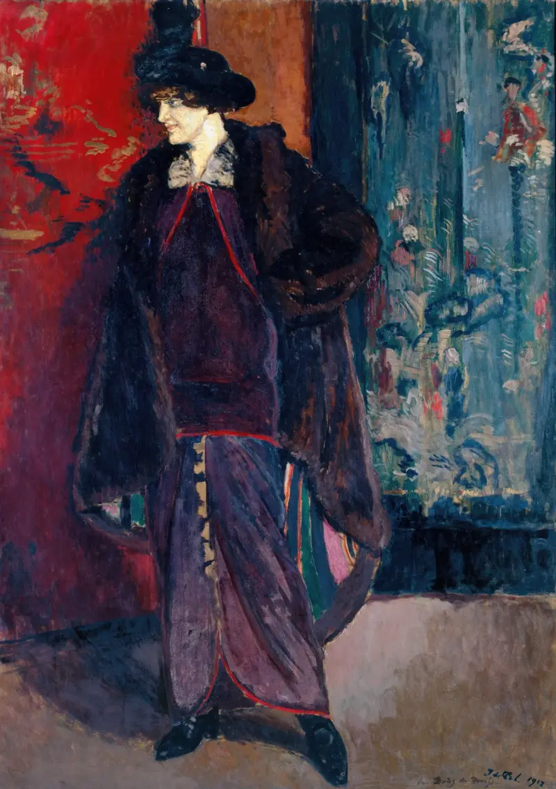 Portrait de Daisy de Broglie av Jacques-Émile Blanche