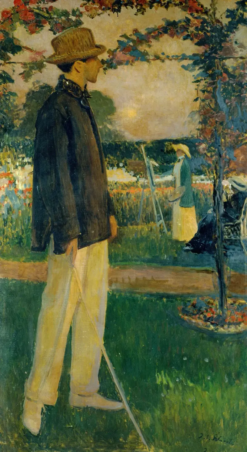 Porträtt av Jean Cocteau av Jacques-Émile Blanche