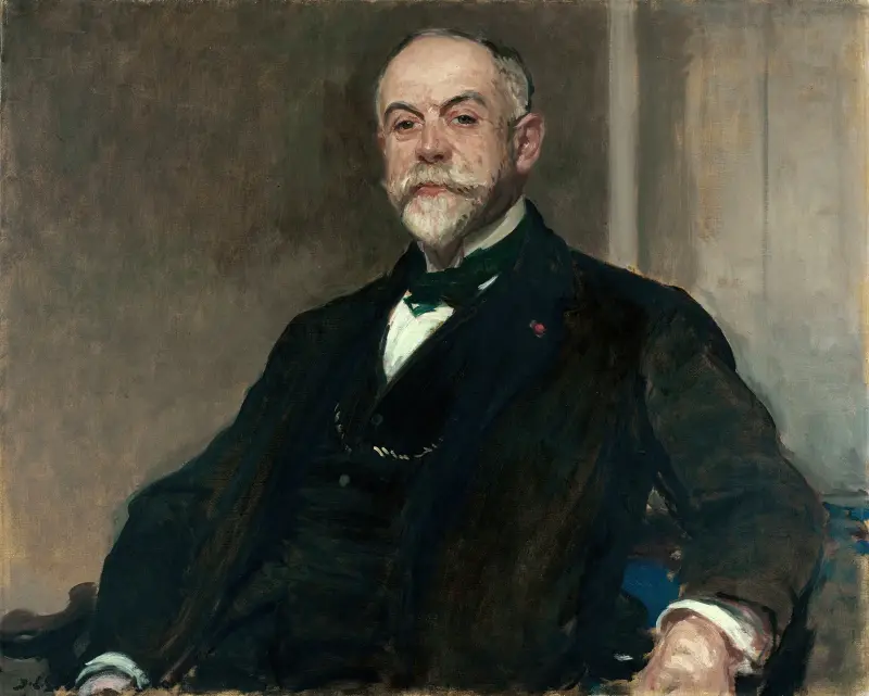 Porträt von Léon Pissard von Jacques-Émile Blanche
