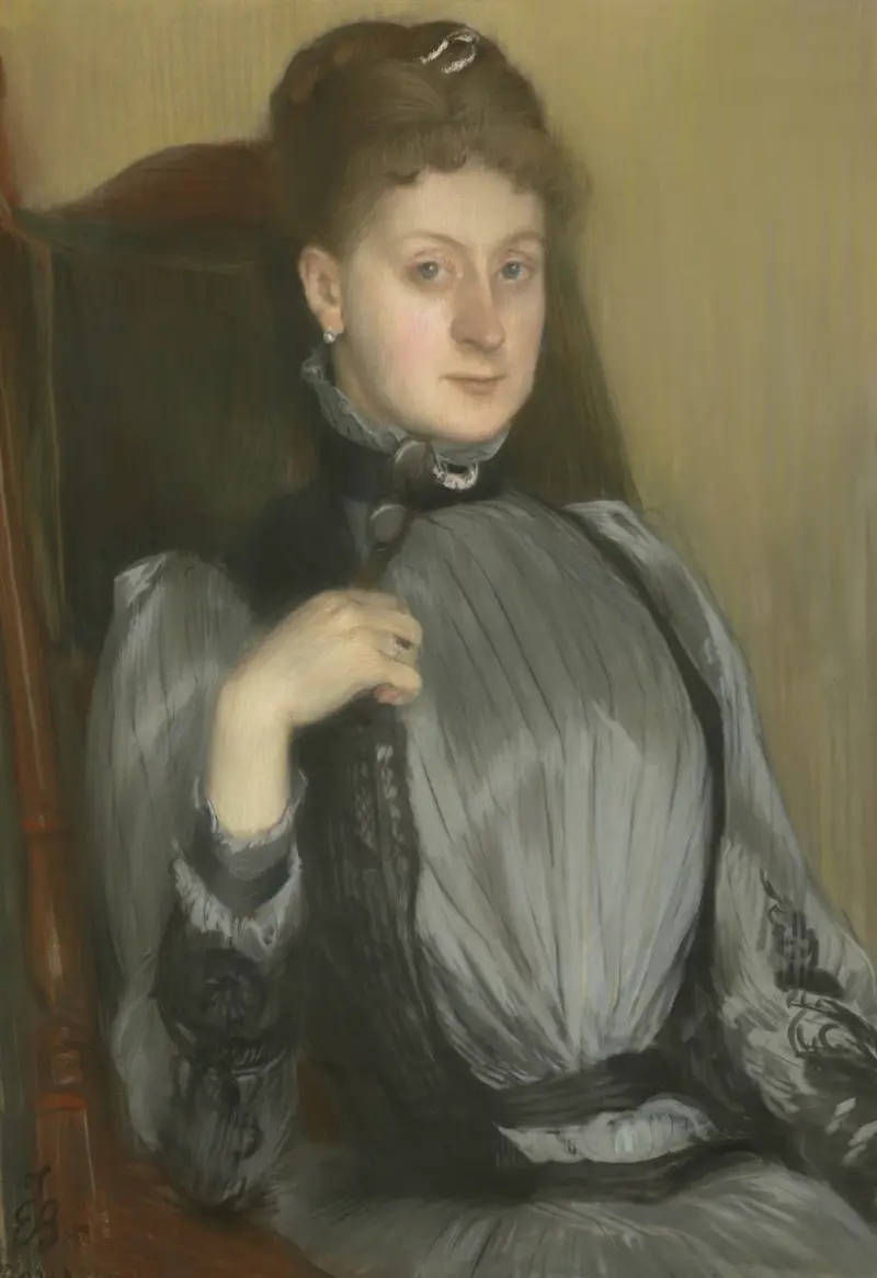 Portrait of a Woman av Jacques-Émile Blanche