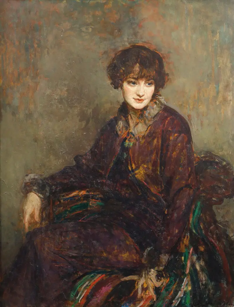 Princesse Jean De Broglie, Depuis Honorable Mrs Daisy Fellowes av Jacques-Émile Blanche
