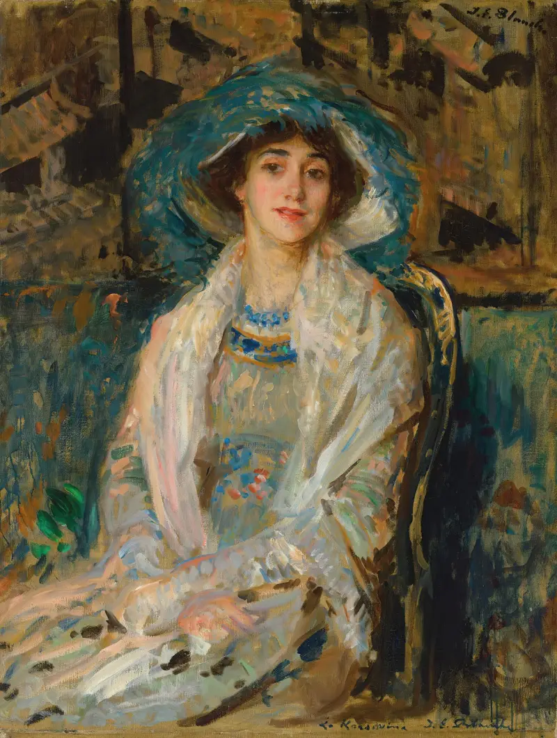 Tamara Karsavina, ballet dancer of the Ballets Russes av Jacques-Émile Blanche