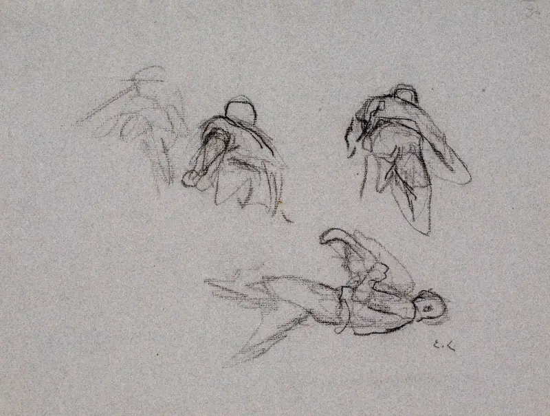 Haymakers (studies) av Emile Claus