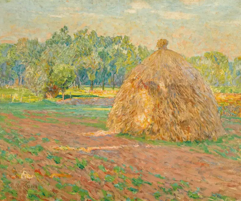 Kupka sena, Emile Claus
