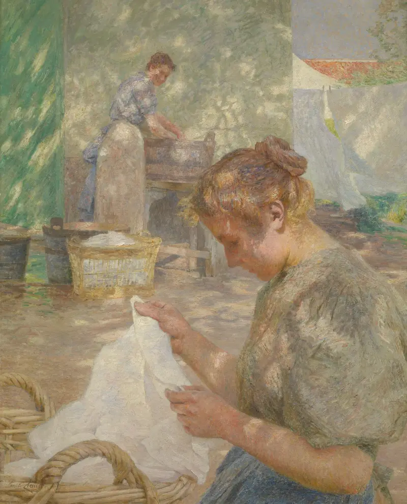 Słoneczny dzień, Emile Claus