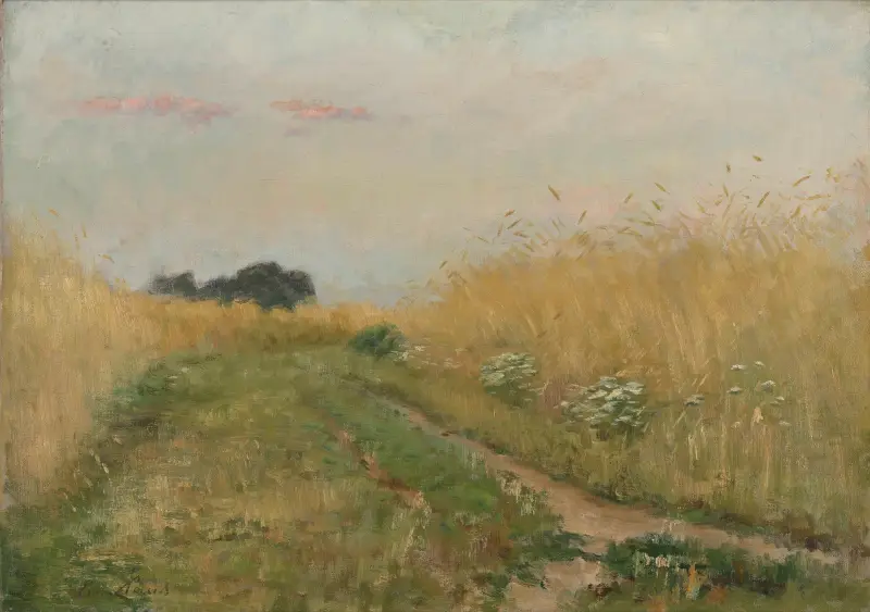Zomerlandschap – Korenveld av Emile Claus