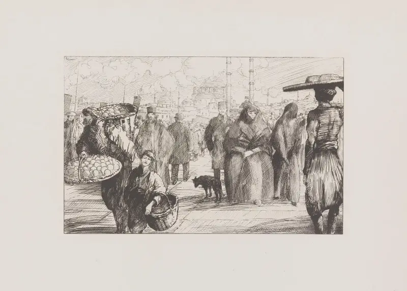 Galatabron av Jean-Émile Laboureur