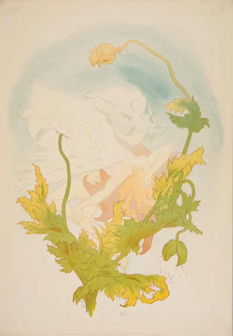 L’Opium av Victor Émile Prouvé