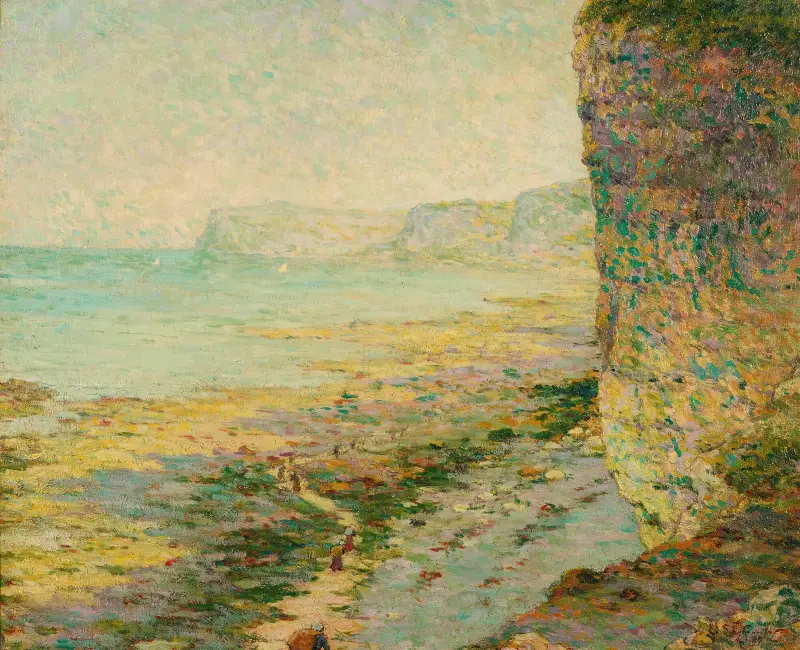 Útesy při odlivu, Claude-Émile Schuffenecker