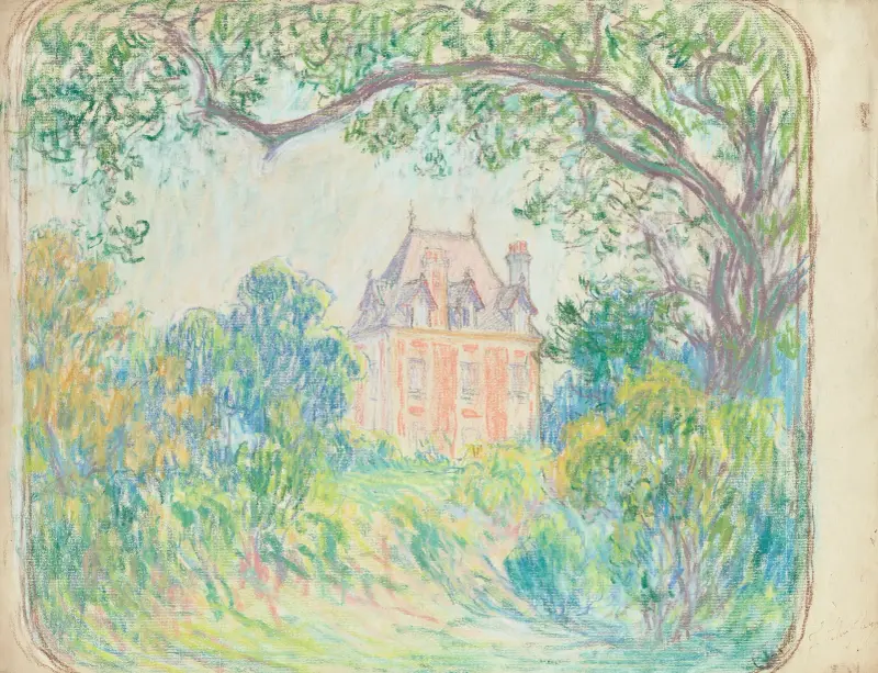 La Maison de Rodin à Meudon av Claude-Émile Schuffenecker