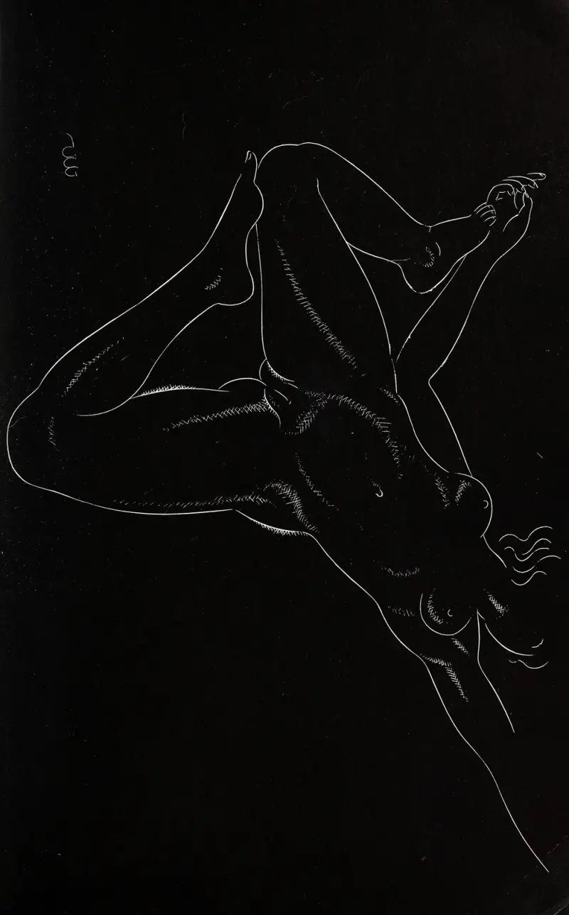 Dvacet pět aktů, list 8, Eric Gill