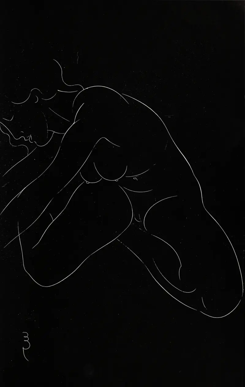 Fünfundzwanzig Akte, Taf. 11 von Eric Gill