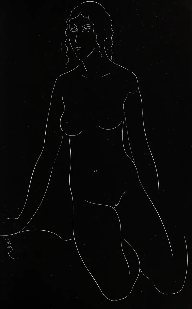 Dwadzieścia pięć aktów, pl. 17, Eric Gill