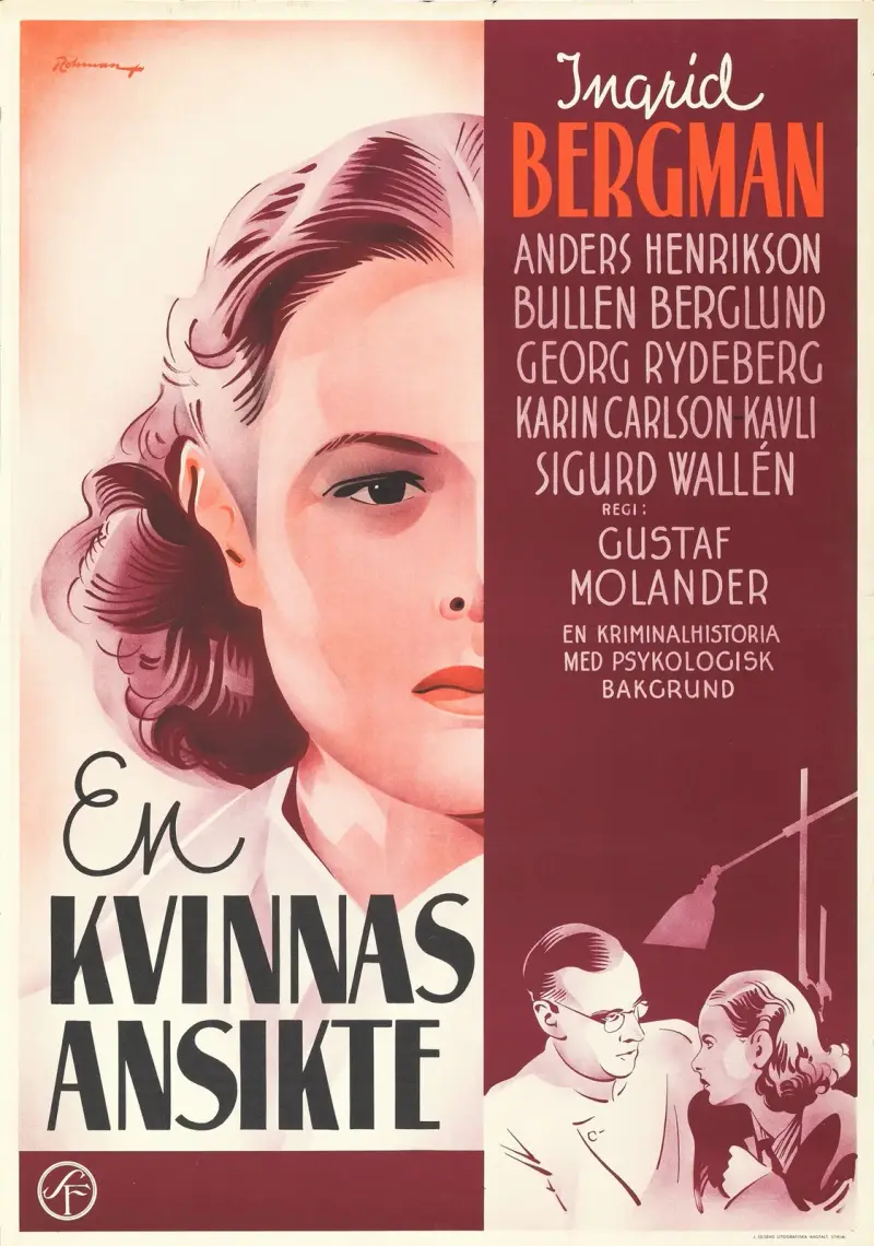 En kvinnas ansikte av Eric Rohman