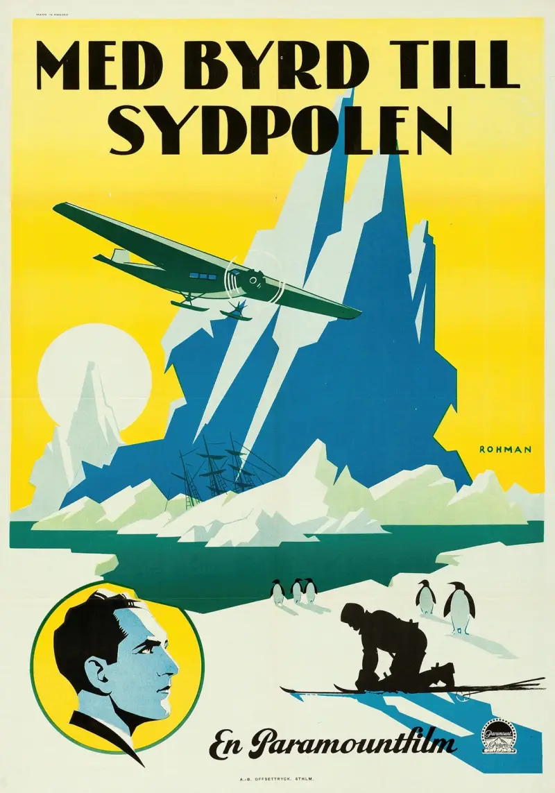 With Byrd at the South Pole av Eric Rohman
