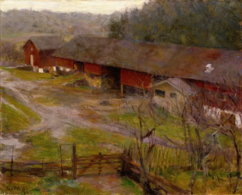 Jesień, Erik Werenskiold