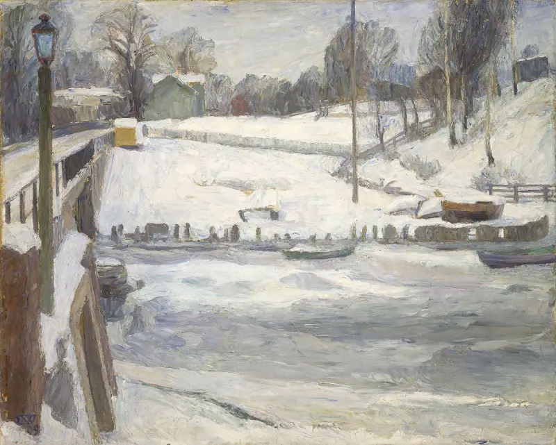 Od Lysakeru, Erik Werenskiold