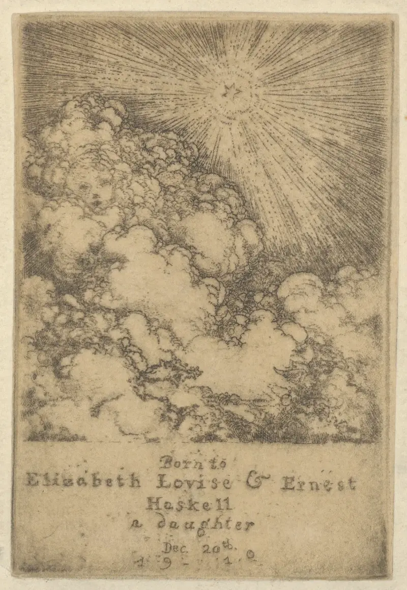 Hildegardino narození, Ernest Haskell