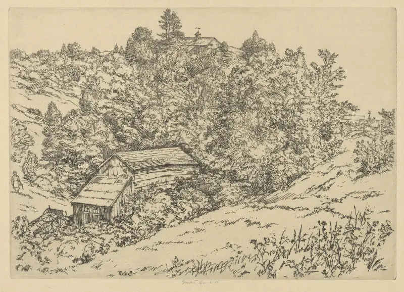 Hill Farm, Dromore av Ernest Haskell