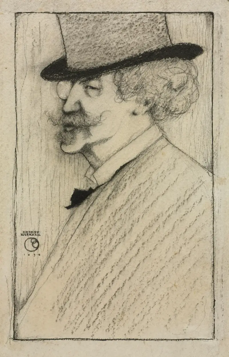James McNeill Whistler av Ernest Haskell
