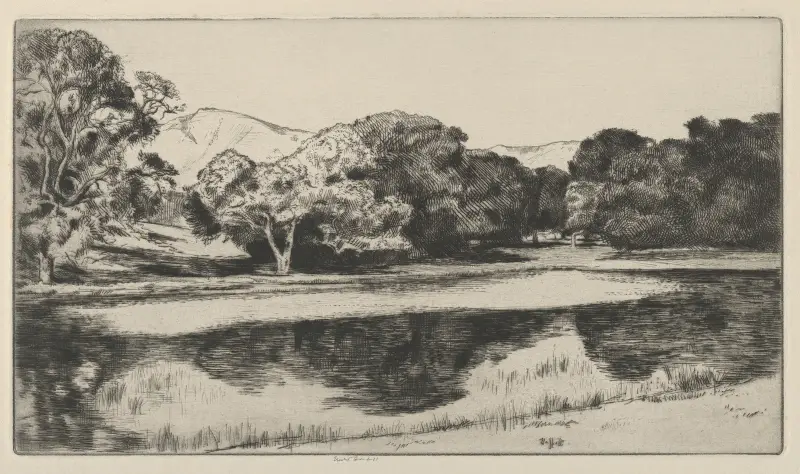Large Pool von Ernest Haskell