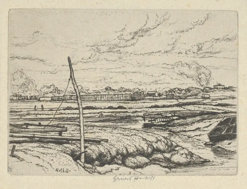 Long Island Marshes av Ernest Haskell