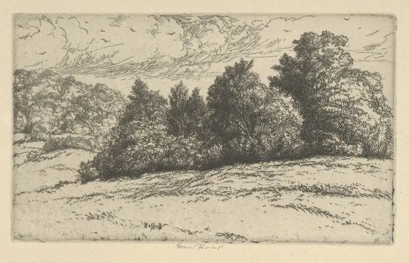 Ängsträd av Ernest Haskell