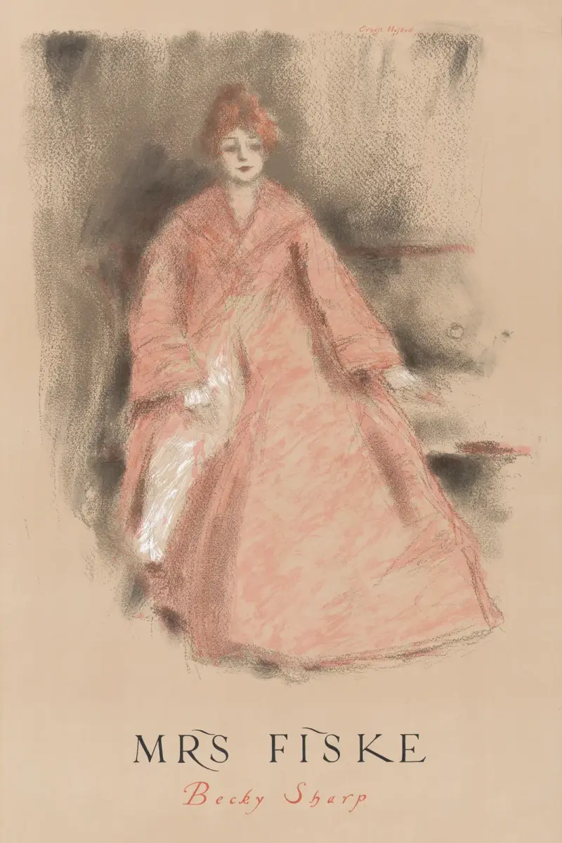 Mrs. Fiske, Becky Sharp av Ernest Haskell
