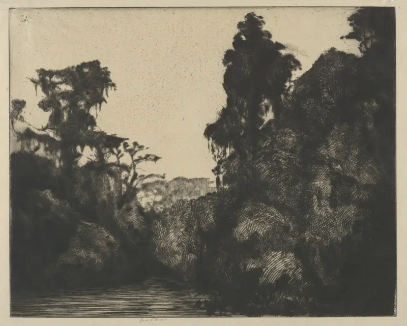 Near Silver Springs av Ernest Haskell