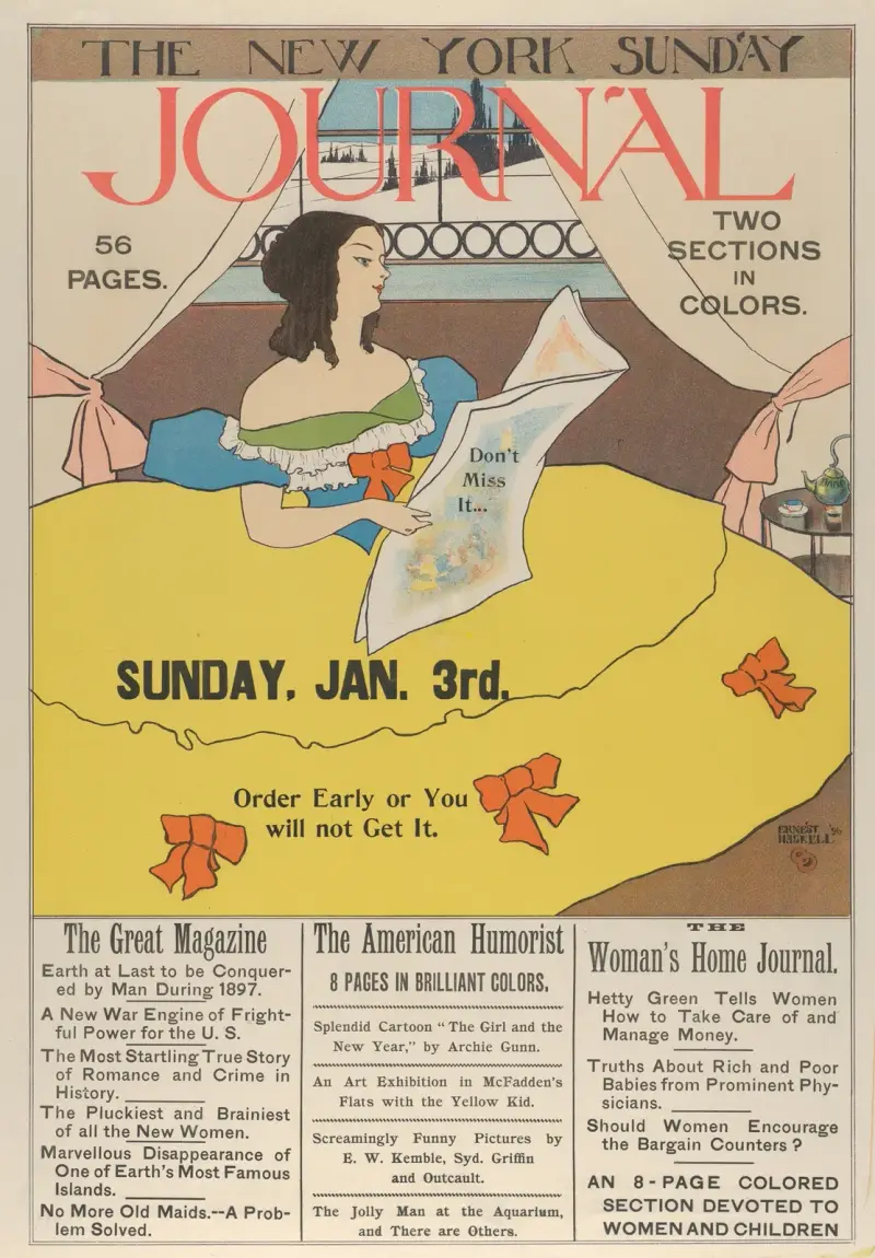 New York Sunday Journal von Ernest Haskell