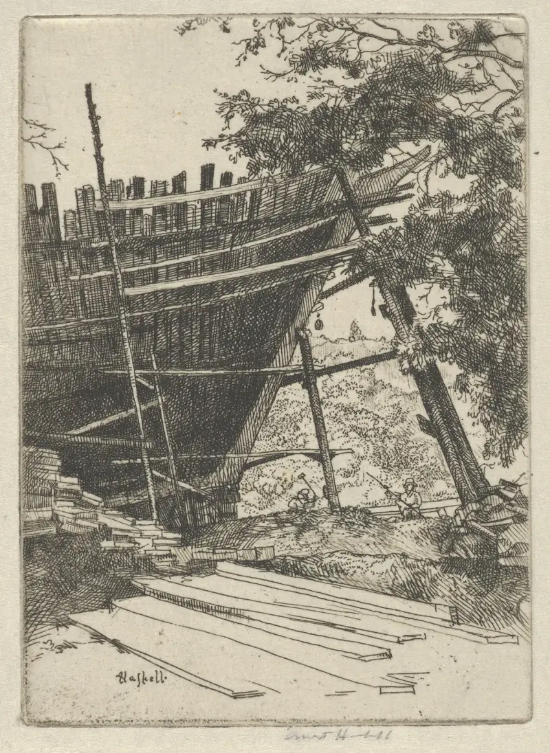 Ship’s Stem von Ernest Haskell