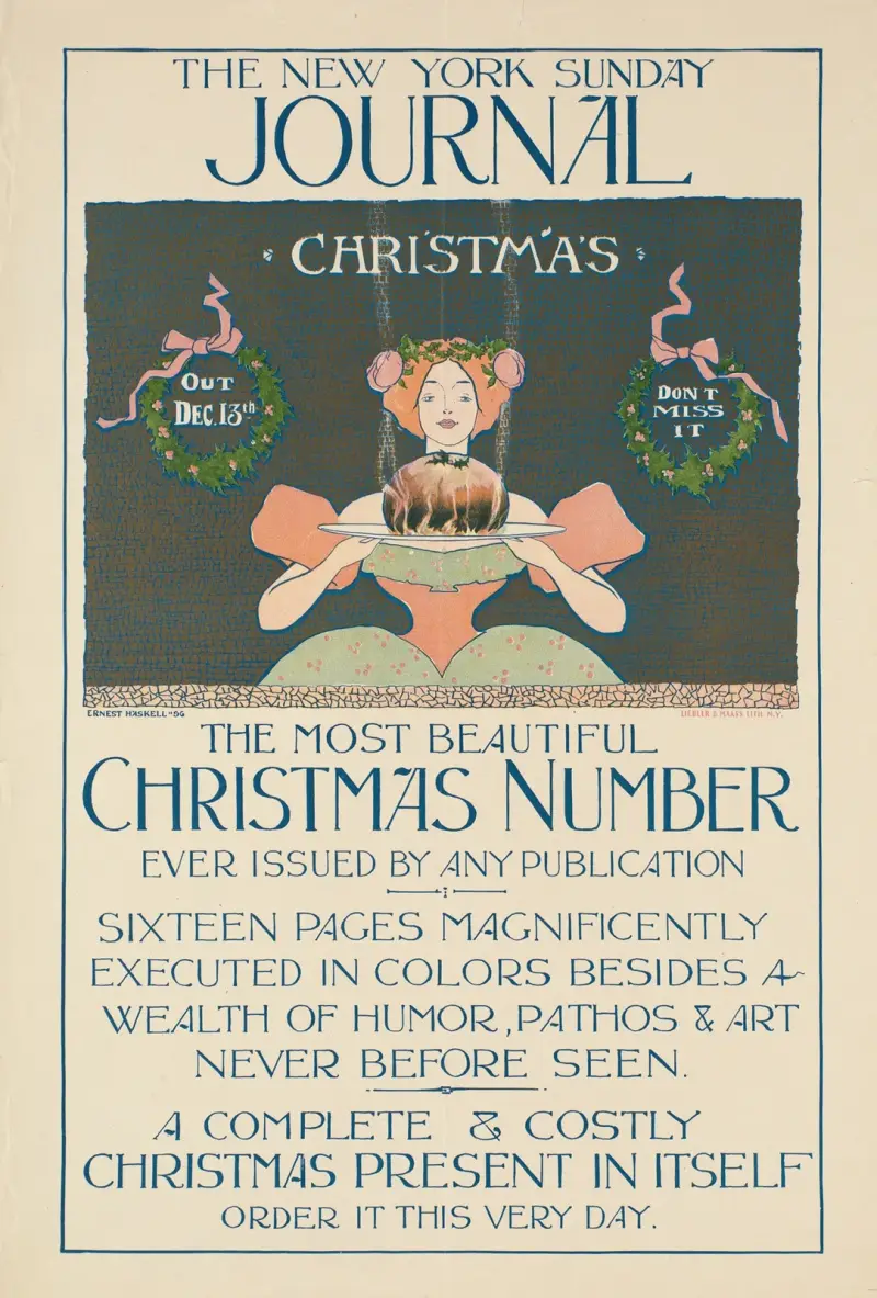 The New York Sunday journal, Christmas Number av Ernest Haskell